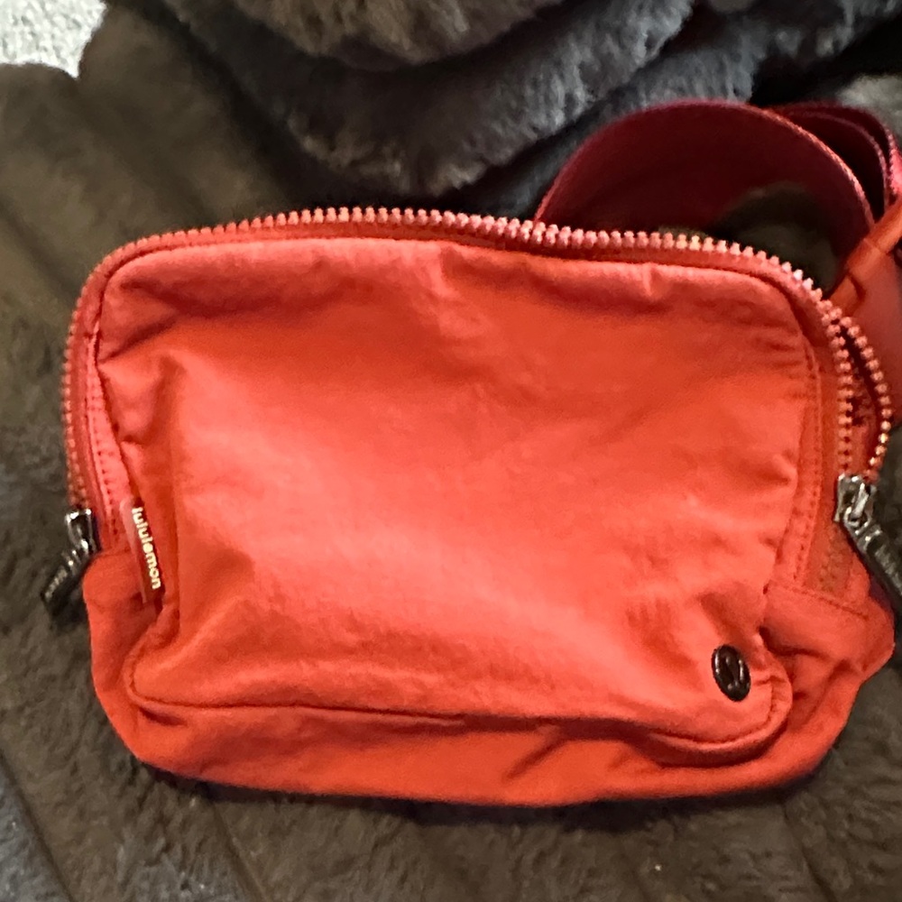 lululemon athletica Vibrant Red Crossbody Bag